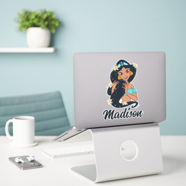 Princess_Jasmine_-_Sparkling_Hair_&_Blossoms_Sticker_3 Princess Jasmine Sparkling Hair Blossoms Sticker