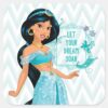 Princess_Jasmine_Square_Sticker_1 Princess Jasmine Square Sticker