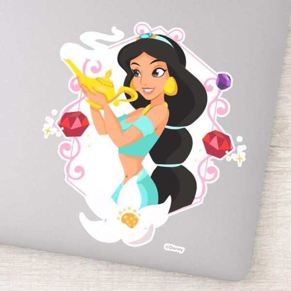 Princess_Jasmine_With_Magic_Lamp_Sticker_1 Princess Jasmine With Magic Lamp Sticker
