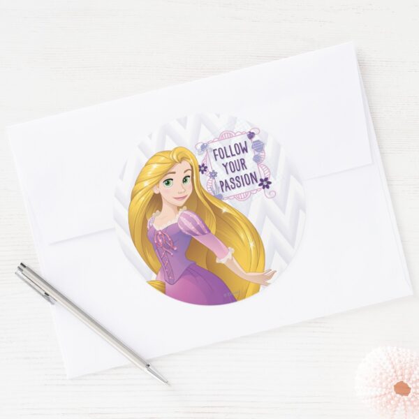 Princess_Rapunzel_Classic_Round_Sticker_3 Princess Rapunzel Classic Round Sticker
