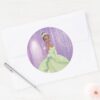 Princess_Tiana_Classic_Round_Sticker_3 Princess Tiana Classic Round Sticker