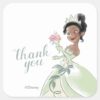 Princess_Tiana___Watercolor_Birthday_Thank_You_Square_Sticker_2 Princess Tiana Watercolor Birthday Thank You Square Sticker