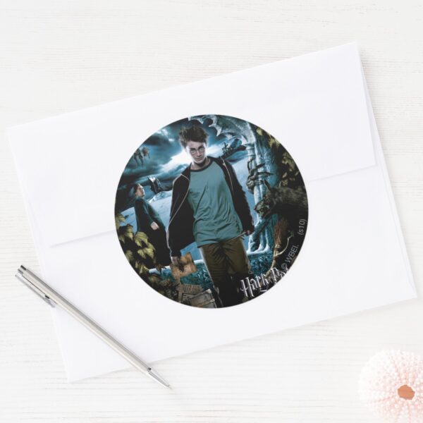 Prisoner Of Azkaban French 3 Classic Round Sticker