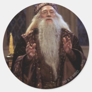 Professor_Dumbledore_Classic_Round_Sticker_1 Professor Dumbledore Classic Round Sticker