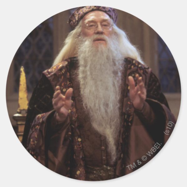 Professor_Dumbledore_Classic_Round_Sticker_1 Professor Dumbledore Classic Round Sticker