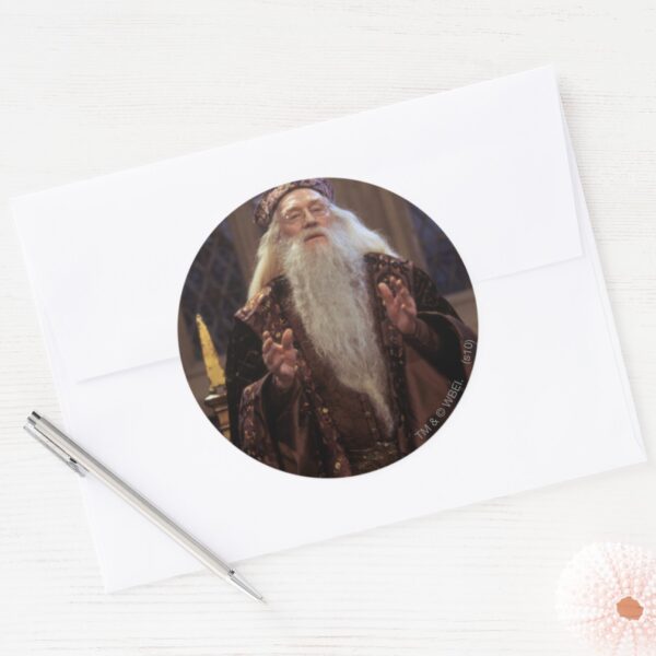 Professor_Dumbledore_Classic_Round_Sticker_3 Professor Dumbledore Classic Round Sticker