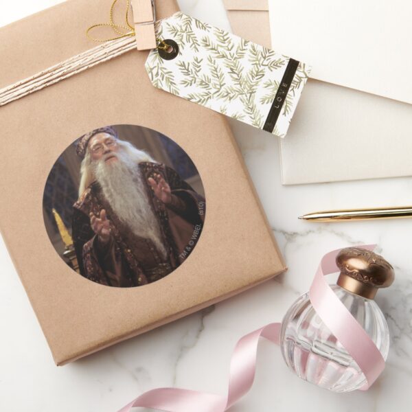 Professor_Dumbledore_Classic_Round_Sticker_5 Professor Dumbledore Classic Round Sticker