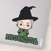 Professor_McGonagall_Cartoon_Character_Art_Sticker_1 Professor McGonagall Cartoon Character Art Sticker