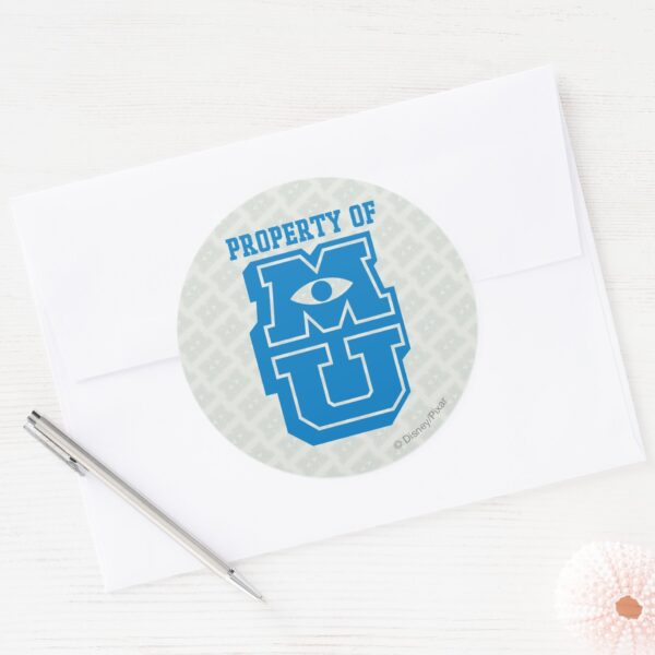 Property_of_MU_Logo_Classic_Round_Sticker_3 Property Of MU Logo Classic Round Sticker