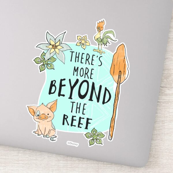 Pua_&_Hei_Hei__There's_More_Beyond_The_Reef__Sticker_1 Pua Hei Hei Theres More Beyond The Reef Sticker