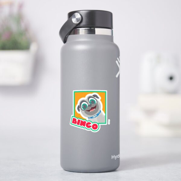 Puppy Dog Pals Cartoon Bingo Sticker