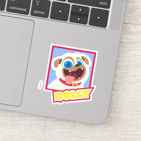 Puppy Dog Pals Cartoon Rolly Sticker
