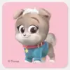 Puppy Dog Pals Keia Square Sticker