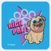Puppy Dog Pals Rolly High Paw Square Sticker