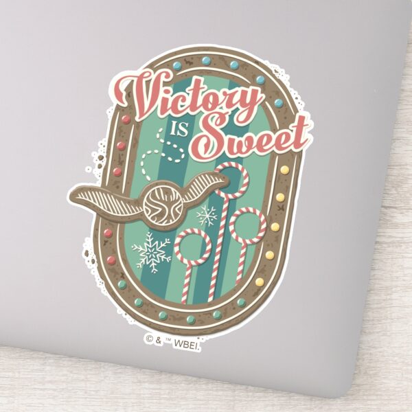 QUIDDITCH™_Victory_is_Sweet_Holiday_Cookie_Graphic_Sticker_1 QUIDDITCH™ Victory Is Sweet Holiday Cookie Graphic Sticker
