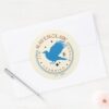 RAVENCLAW™_Blue_Eagle_House_Pride_Badge_Classic_Round_Sticker_3 RAVENCLAW™ Blue Eagle House Pride Badge Classic Round Sticker