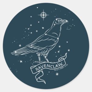 RAVENCLAW™ Constellation Graphic Classic Round Sticker
