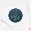 RAVENCLAW™_Constellation_Graphic_Classic_Round_Sticker_3 RAVENCLAW™ Constellation Graphic Classic Round Sticker