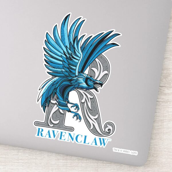 RAVENCLAW™_Crosshatched_Emblem_Sticker_1 RAVENCLAW™ Crosshatched Emblem Sticker