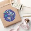 RICK AND MORTY™ Among Infected Cells Pattern Classic Round Sticker