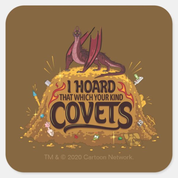 RICK_AND_MORTY™___Balthromaw's_Hoard_Square_Sticker_1 RICK AND MORTY™ Balthromaws Hoard Square Sticker