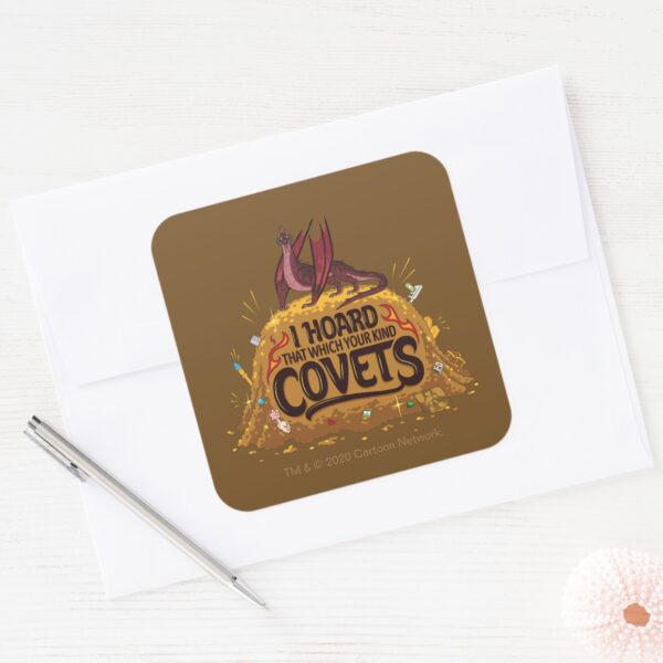 RICK_AND_MORTY™___Balthromaw's_Hoard_Square_Sticker_3 RICK AND MORTY™ Balthromaws Hoard Square Sticker