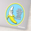 RICK AND MORTY™ Banana Rick Badge Sticker
