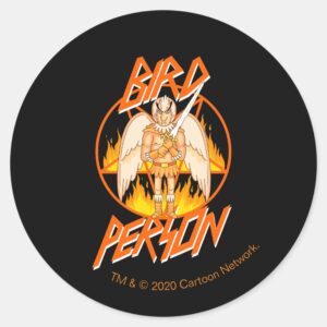 RICK AND MORTY™ Bird Person Pentagram Classic Round Sticker