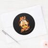 RICK AND MORTY™ Bird Person Pentagram Classic Round Sticker