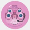 RICK AND MORTY™ DO NOT DEVELOP MY APP CLASSIC ROUND STICKER