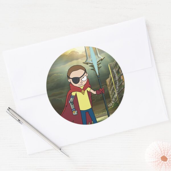 RICK_AND_MORTY™___Evil_Morty_Classic_Round_Sticker_3 RICK AND MORTY™ Evil Morty Classic Round Sticker
