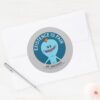 RICK_AND_MORTY™___Existence_Is_Pain_Classic_Round_Sticker_3 RICK AND MORTY™ Existence Is Pain Classic Round Sticker