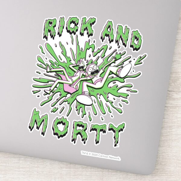 RICK_AND_MORTY™___Falling_Into_Acid_Vat_Sticker_9 RICK AND MORTY™ Falling Into Acid Vat Sticker