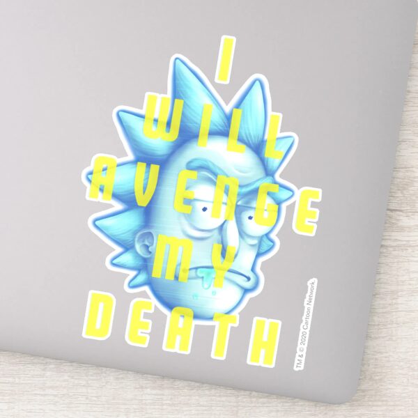 RICK AND MORTY™ I Will Avenge My Death Sticker