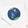RICK AND MORTY™ Infected Portal Jump Classic Round Sticker