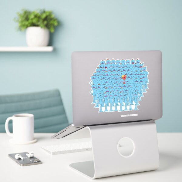 RICK_AND_MORTY™___Kirkland_Mr._Meeseeks_Sticker_3 RICK AND MORTY™ Kirkland Mr. Meeseeks Sticker