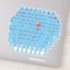 RICK AND MORTY™ Kirkland Mr. Meeseeks Sticker