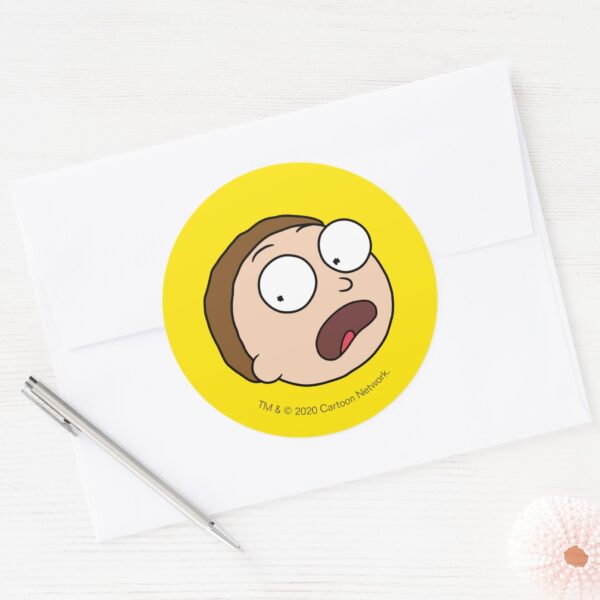 RICK_AND_MORTY™___Morty's_Moods_Classic_Round_Sticker_3 RICK AND MORTY™ Mortys Moods Classic Round Sticker