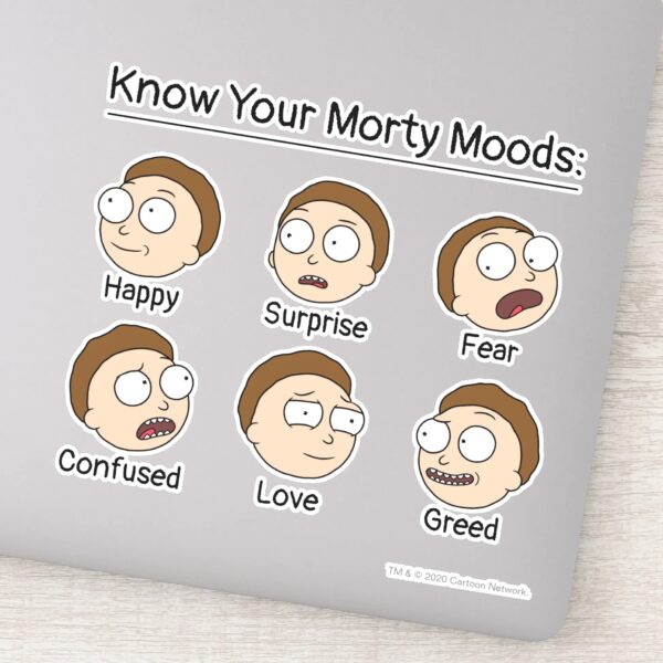 RICK_AND_MORTY™___Morty's_Moods_Sticker_9 RICK AND MORTY™ Mortys Moods Sticker