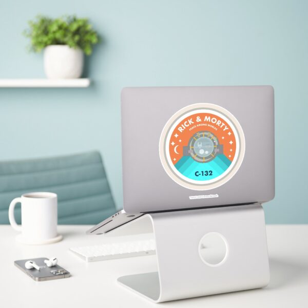 RICK_AND_MORTY™___Outer_Space_Patches_Pattern_Sticker_3 RICK AND MORTY™ Outer Space Patches Pattern Sticker