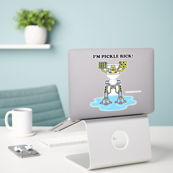 RICK_AND_MORTY™___Pickle_Rick_Toilet_Mech_Sticker_3 RICK AND MORTY™ Pickle Rick Toilet Mech Sticker