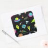 RICK AND MORTY™ Psychedelic Season 3 Pattern Square Sticker