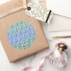 RICK AND MORTY™ Rainbow Mr. Meeseeks Pattern Classic Round Sticker