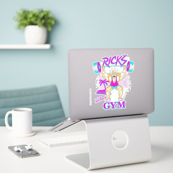 RICK_AND_MORTY™___Rick's_Gym_Club_Member_Sticker_3 RICK AND MORTY™ Ricks Gym Club Member Sticker