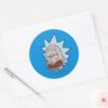 RICK AND MORTY™ Ricks Moods Classic Round Sticker