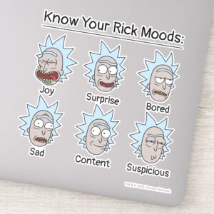 RICK AND MORTY™ Ricks Moods Sticker