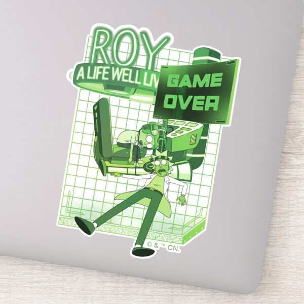 RICK_AND_MORTY™___Roy_A_Life_Well_Lived_Sticker_9 RICK AND MORTY™ Roy A Life Well Lived Sticker