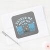 RICK AND MORTY™ Shield Me From The Law Square Sticker