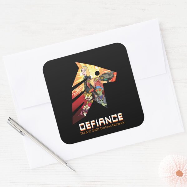 RICK_AND_MORTY™___Space_Beth_Defiance_Crew_Square_Sticker_3 RICK AND MORTY™ Space Beth Defiance Crew Square Sticker