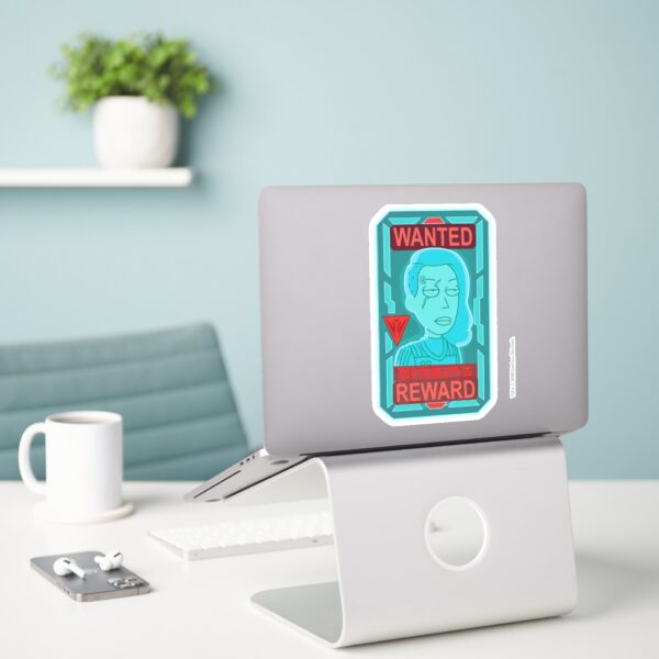 RICK_AND_MORTY™___Space_Beth_Wanted_Poster_Sticker_3 RICK AND MORTY™ Space Beth Wanted Poster Sticker